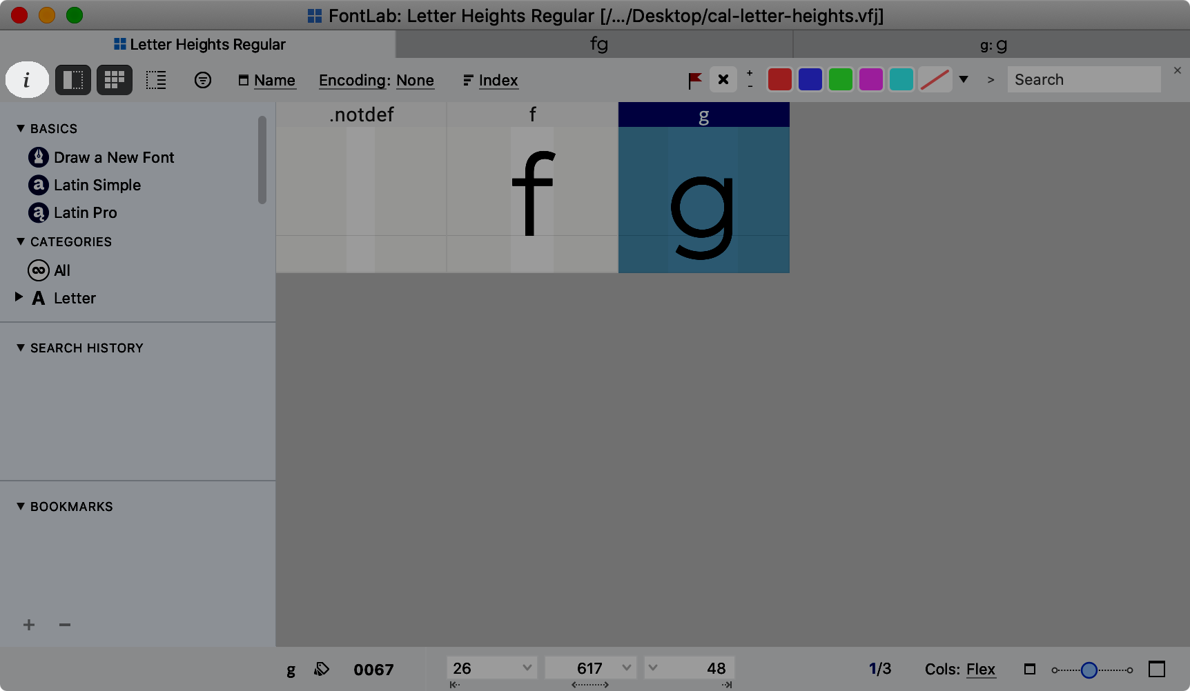 Setting Your Letter Heights - FontLab 8