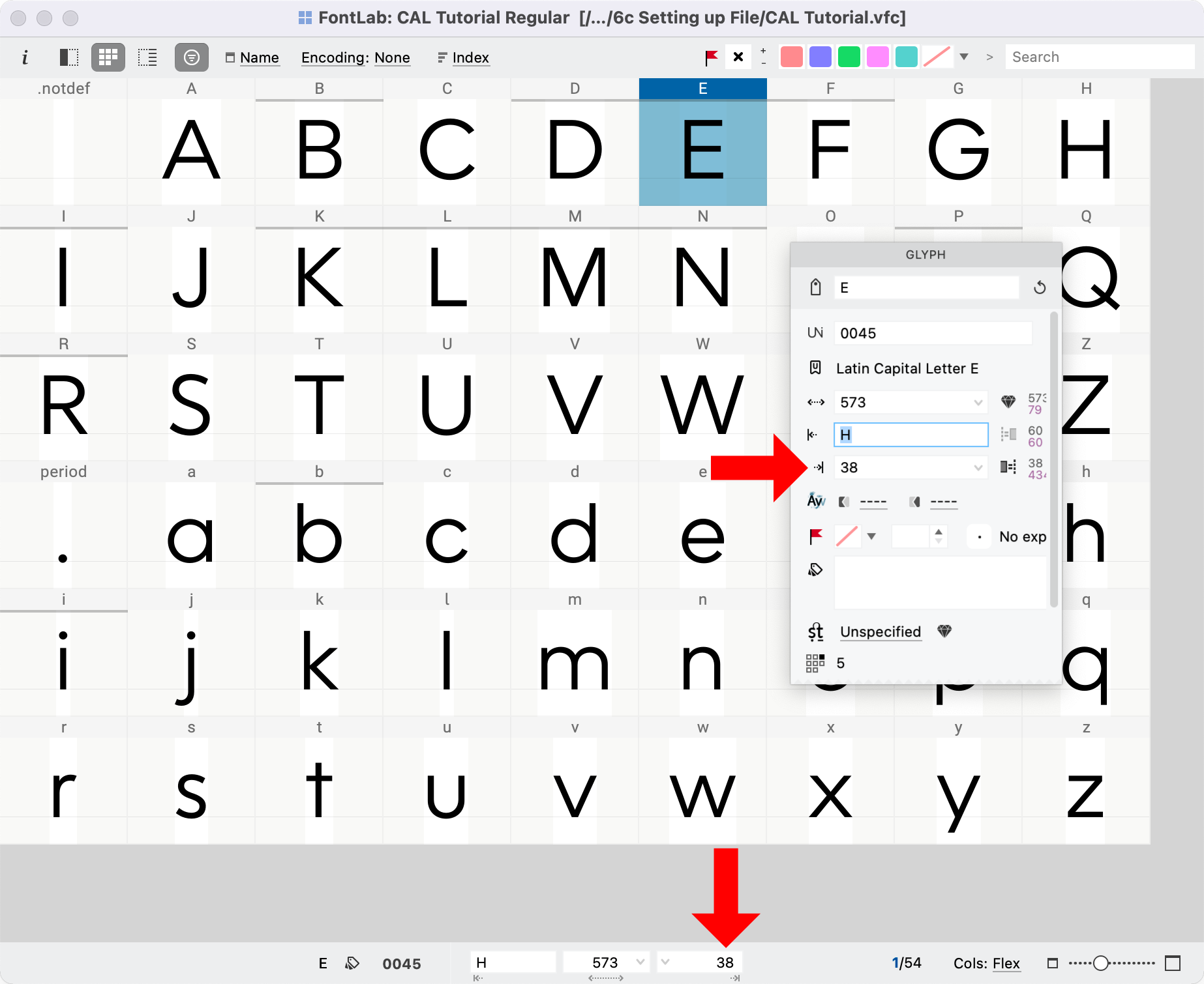 Setting Up Italics - FontLab 8